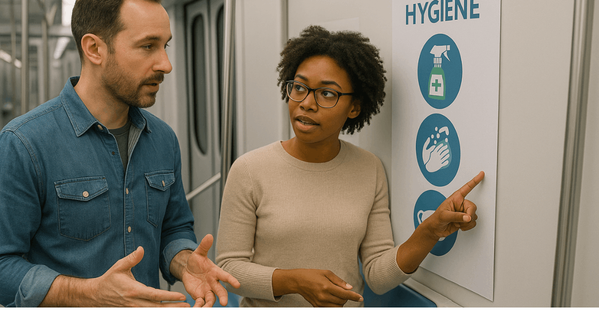 Public Awareness Campaigns on Train Hygiene