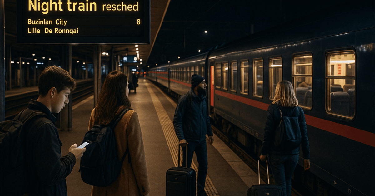 Night Trains Rescheduled for Passenger Convenience