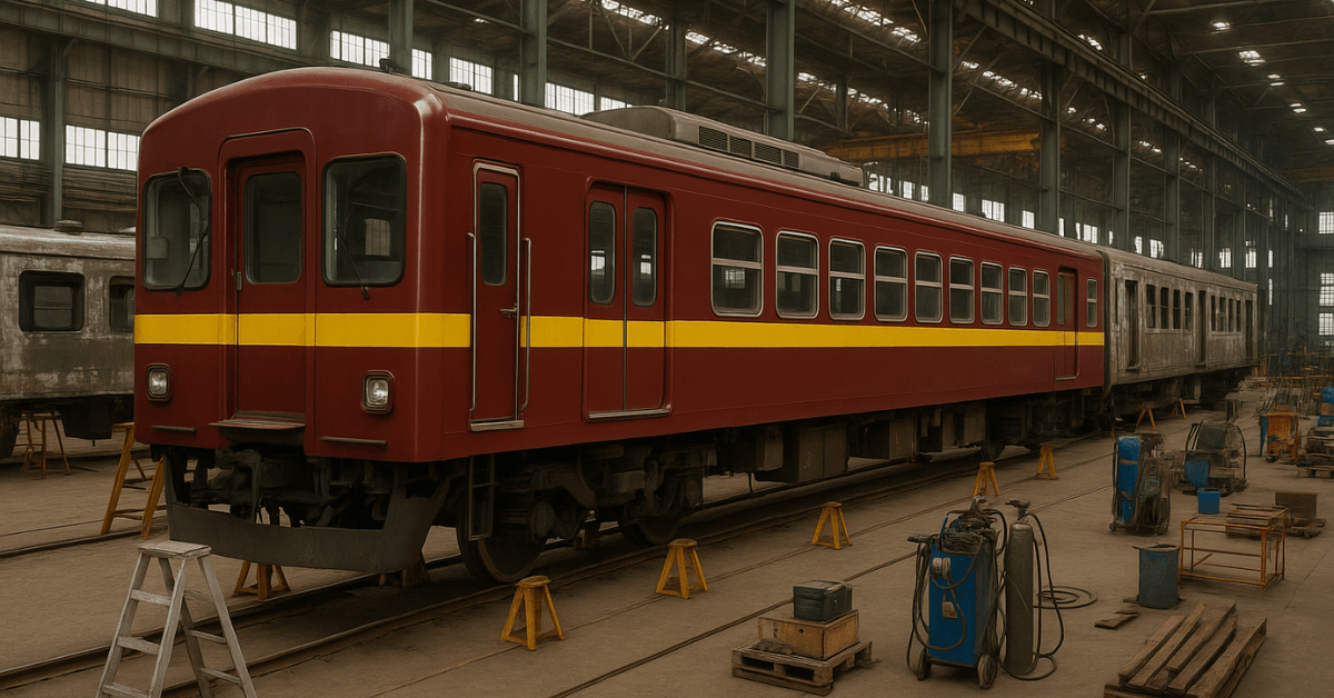 Train Coach Refurbishment Program Extended