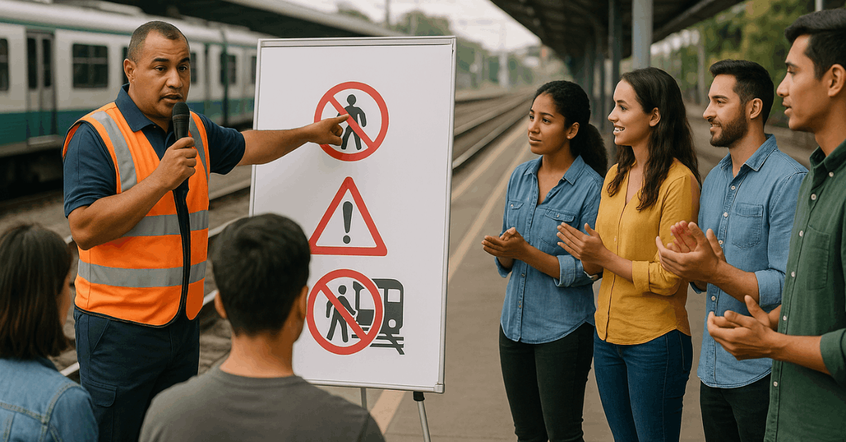Railway Safety Week Organized with Public Support