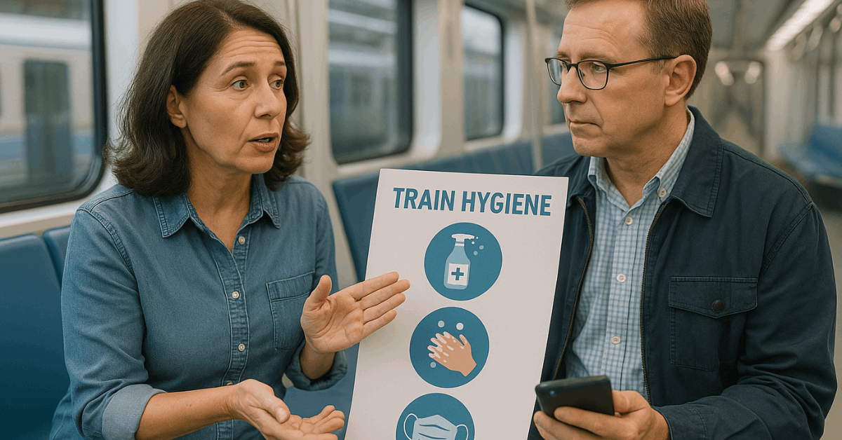 Public Awareness Campaigns on Train Hygiene